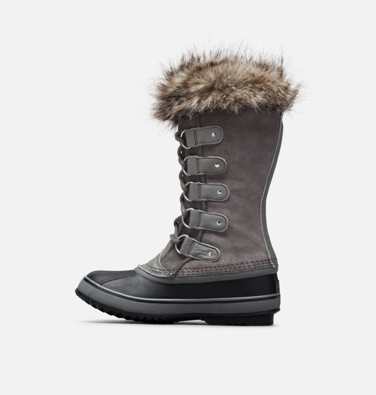 Womens Snow Boots Grey/Black - Sorel Joan of Arctic™ Low - 249-YBDJPT